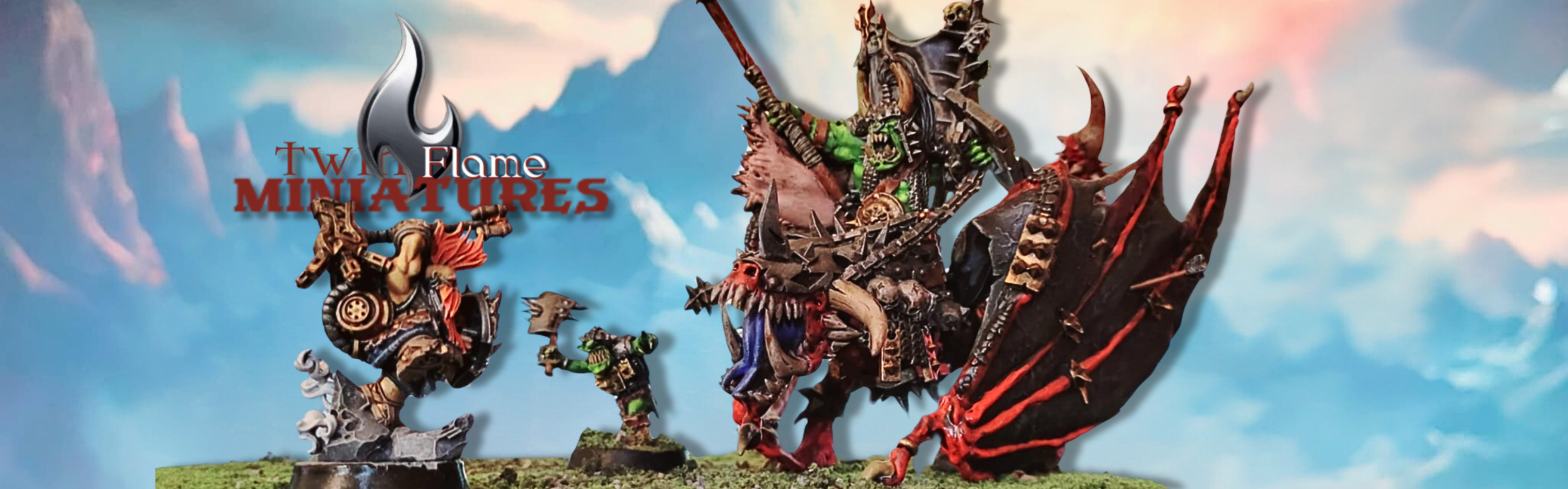 Twin Flame Miniatures Banner